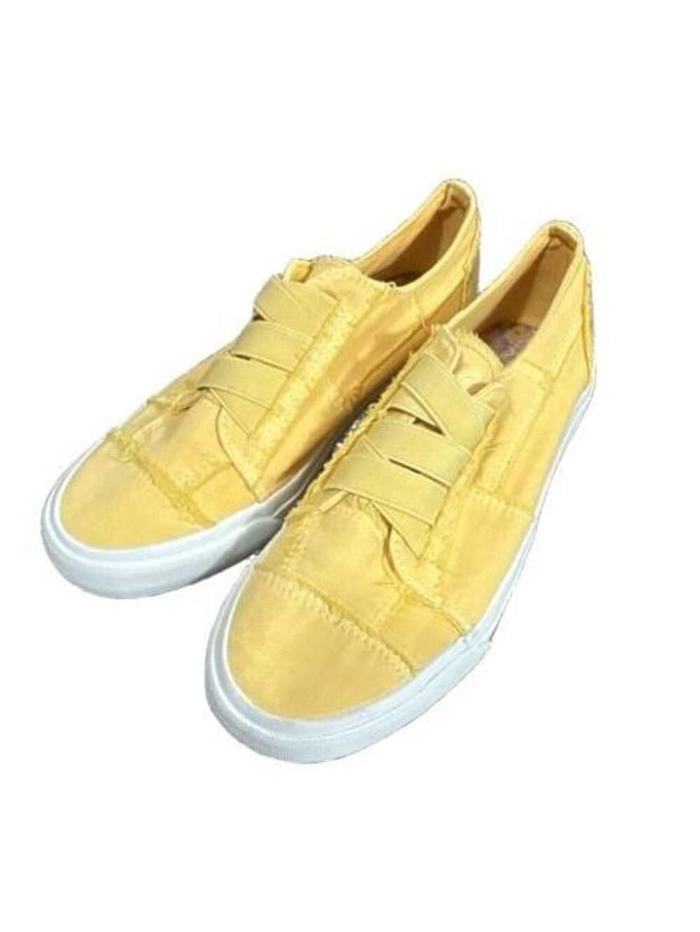 Blowfish Malibu Marley Slip On Fashion Sneakers Yellow Canvas